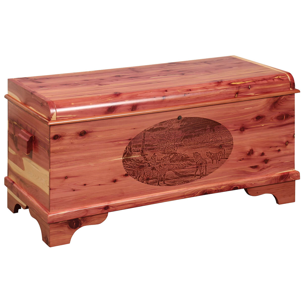 Read more about the article Laser Engraved Hope Chest (Wolf)