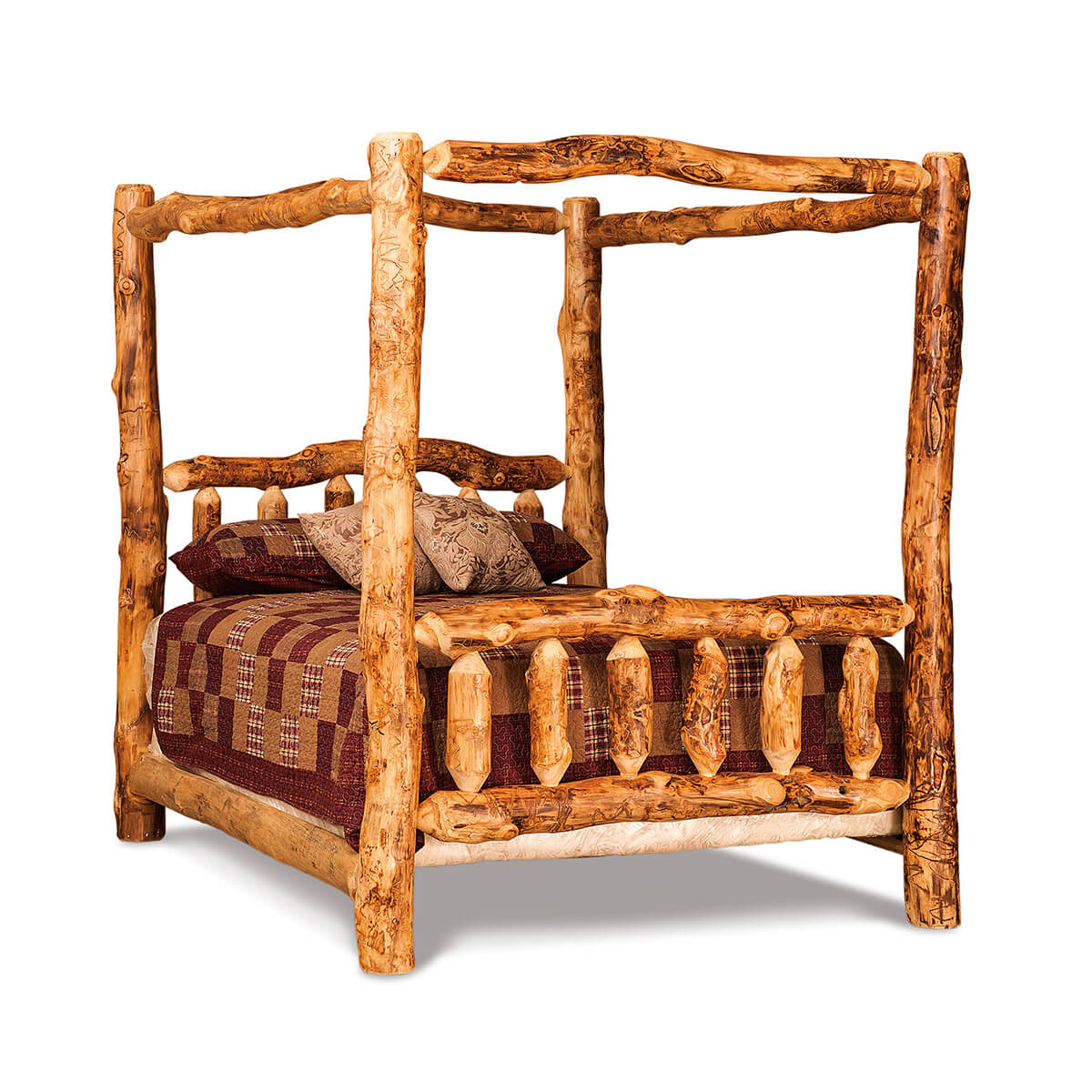 Read more about the article Queen Canopy Bed – Aspen